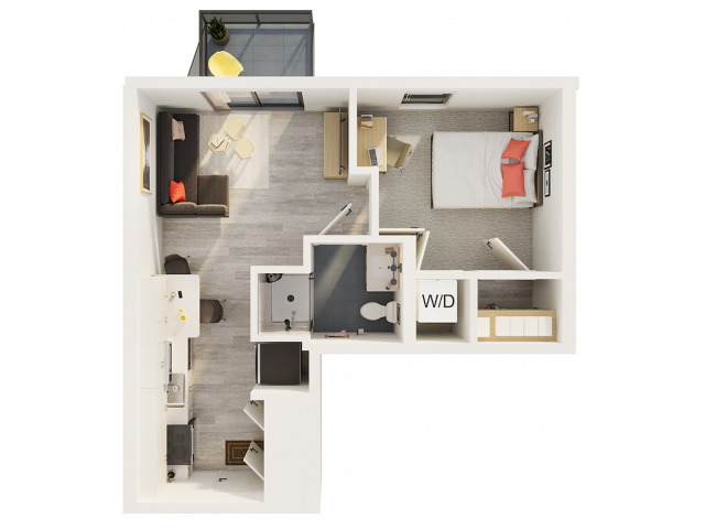 Unit Full Balcony Full Balcony floor plan